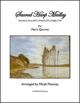 Sacred Harp Medley TTBB choral sheet music cover